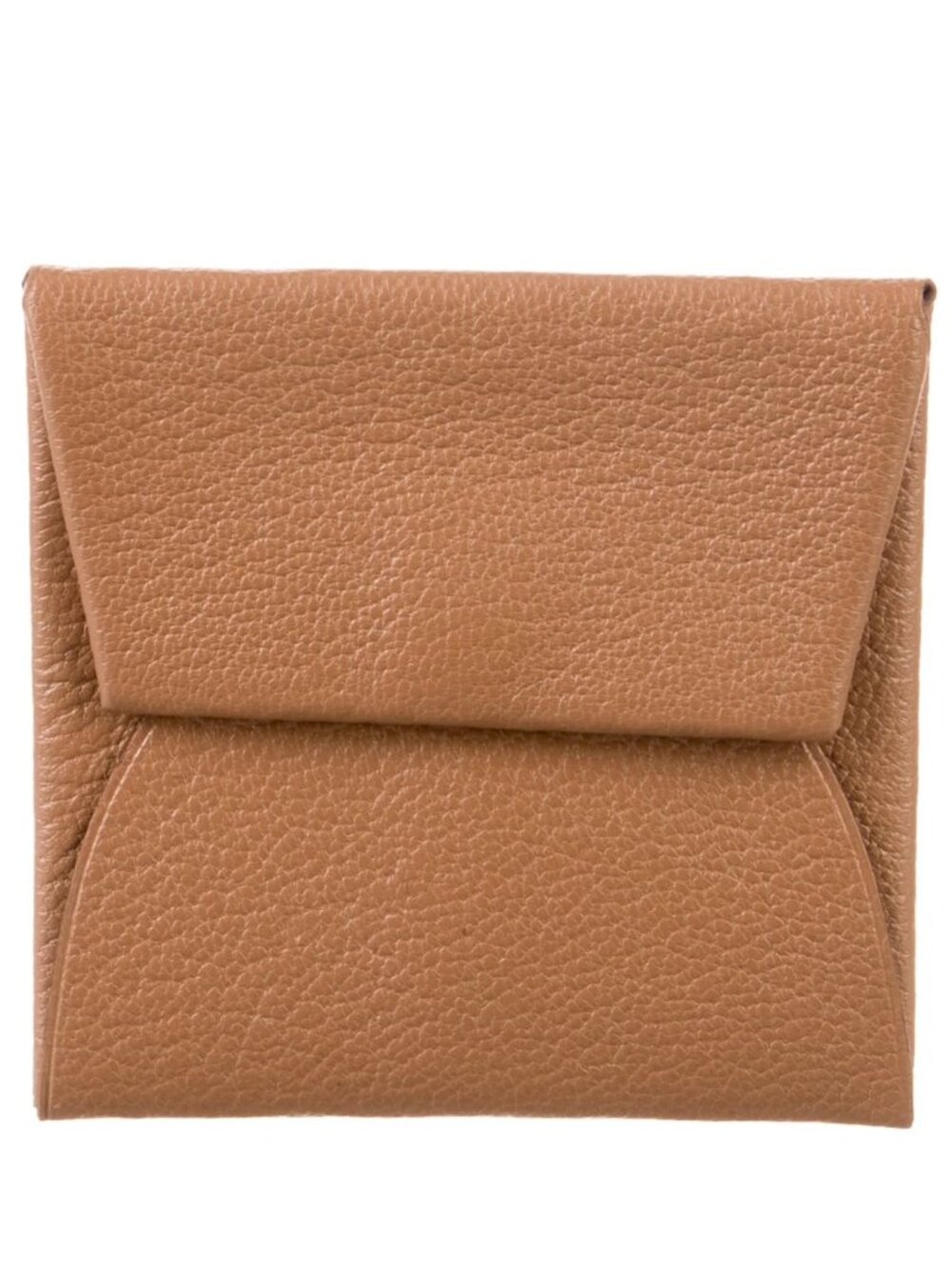 Hermès Bastia Change Purse In Quebracho Chevre Mysore Goatskin